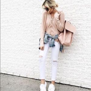 Nine West Blush Pink Backpack